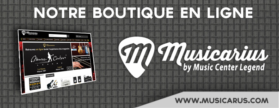 Notre boutique en ligne Musicarius.com